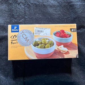 NWOT 2-Tchibo Schalchen Small Terracotta Serving Bowls